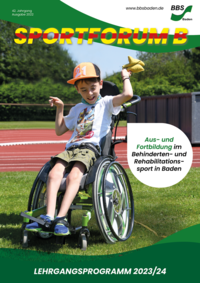 Titelbild des Lehrgangsprogramms 2023