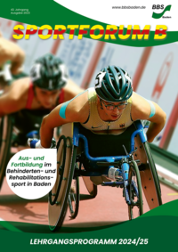 Titelbild des Lehrgangsprogramms 2024
